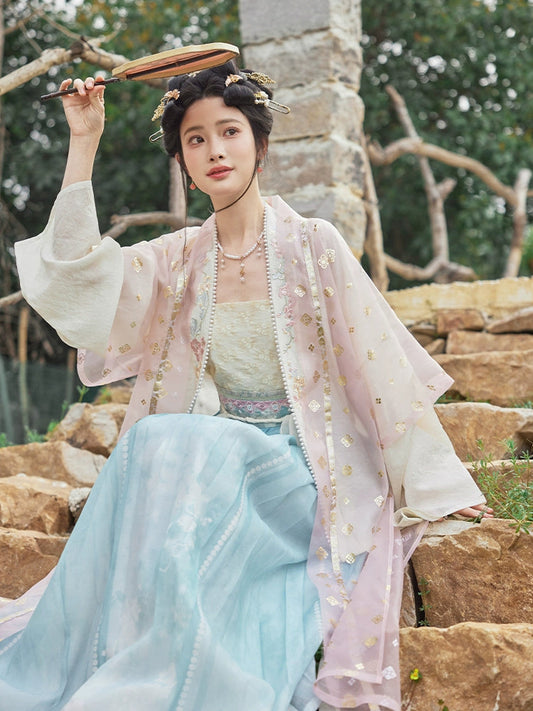More than thirteen [芙蓉弄影] Hundred dresses with suspenders Song Hanfu HanFuDreams