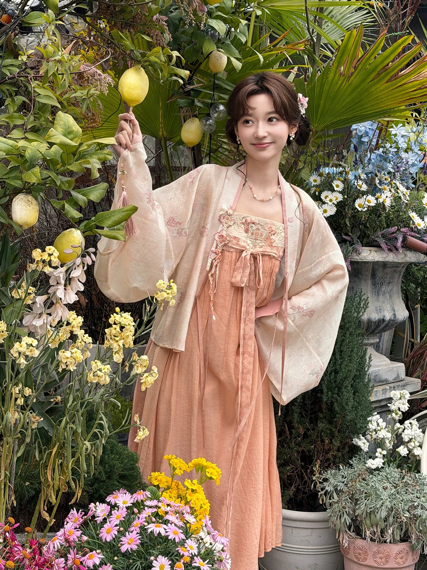 [Crimson Cloud] Tang Style Lyocell Hanfu Set tang Shisanyu