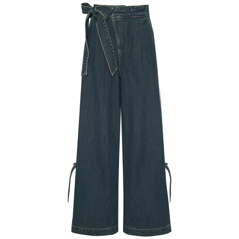 More than thirteen [Songshan] new Chinese wide-leg pants improved Hanfu set modern HanFuDreams pants S