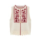 [Fulu flowers] knitted jacquard than nail sweater short horse face set modern HanFuDreams Sweater, in stock. S