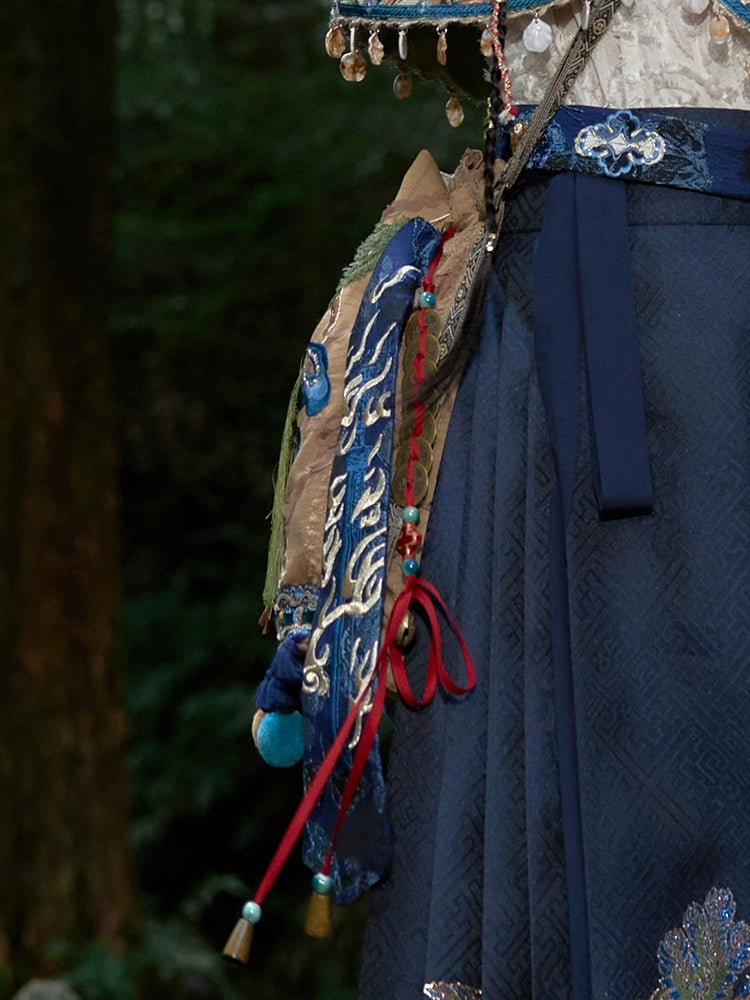 More than thirteen [Snake Marsh Ghost City] diagonal span backpack accessories HanFuDreams