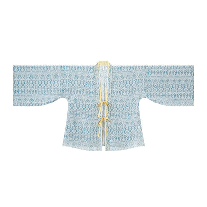 Jin tencel pleated clothes one piece broken skirt original hanfu jin HanFuDreams Tencel pleated clothes S