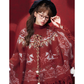 More than thirteen [Tianma Song] knitted cape red coat for the Year of the Horse