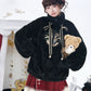 More than thirteen [Ranchi] warm cute lamb wool embroidered padded jacket