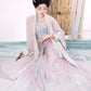 Song Dynasty aircraft sleeve long shirt suspender hundred skirt Hanfu