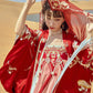 More than thirteen [鸾凤仙羽] straight collar chest skirt wedding dress Tang Hanfu women tang HanFuDreams