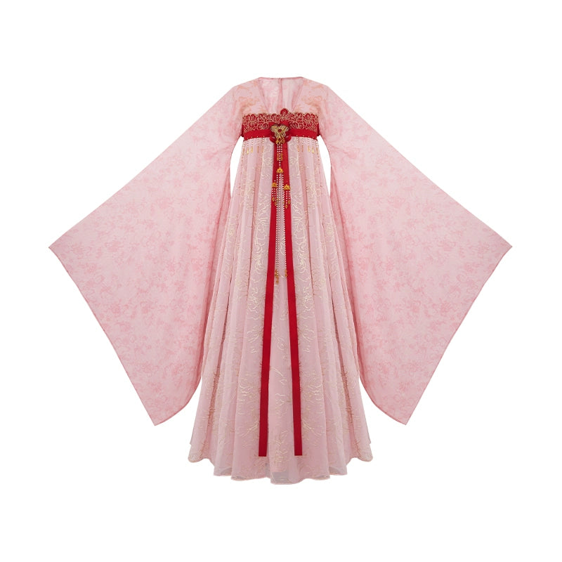 More than thirteen [folding plum return - joint name of Ziyegui] embroidered dress tang HanFuDreams Dress (with accessories) S