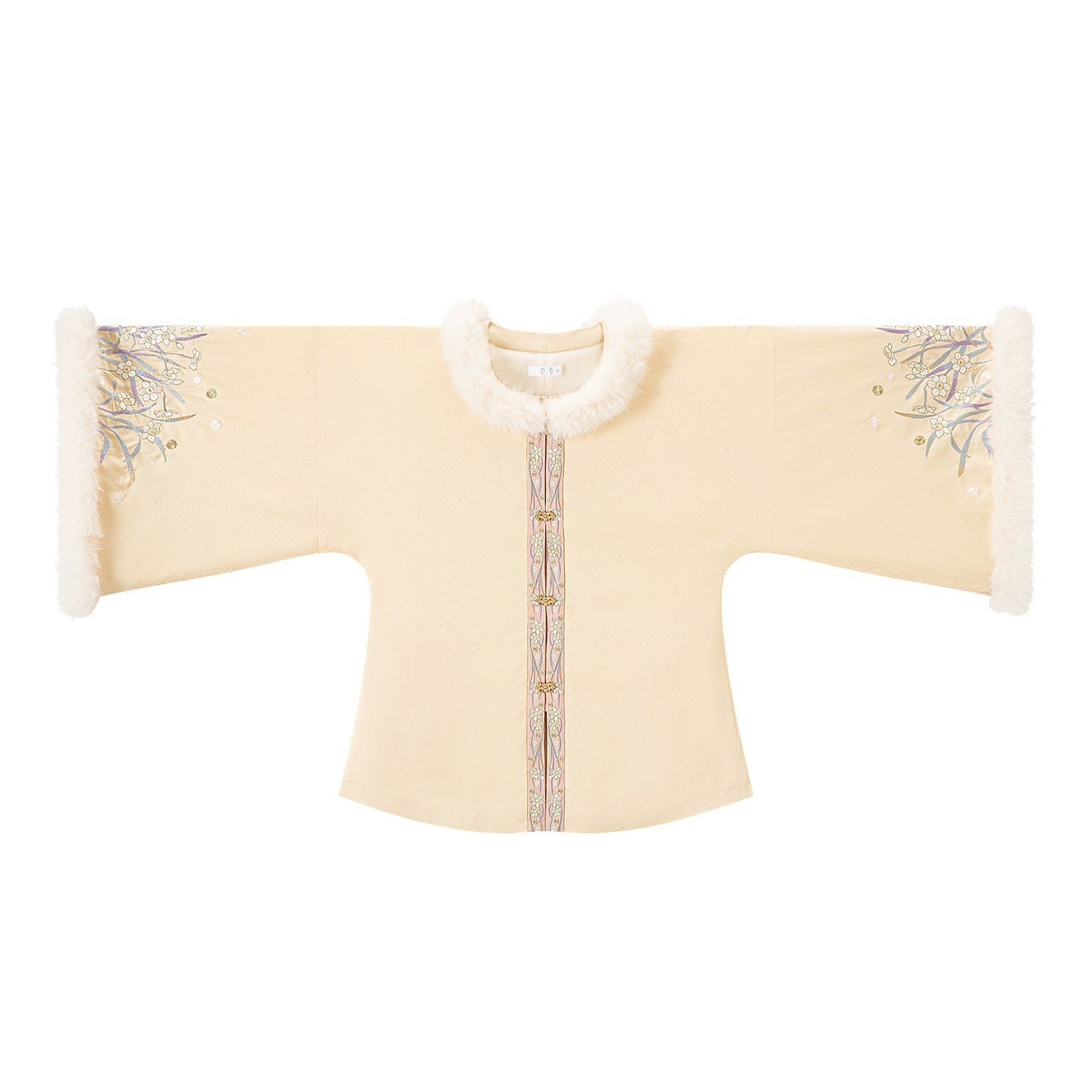 Chi Xia [Qingyuan] Ming Zhaojun jacket pipa sleeve short jacket pleated skirt