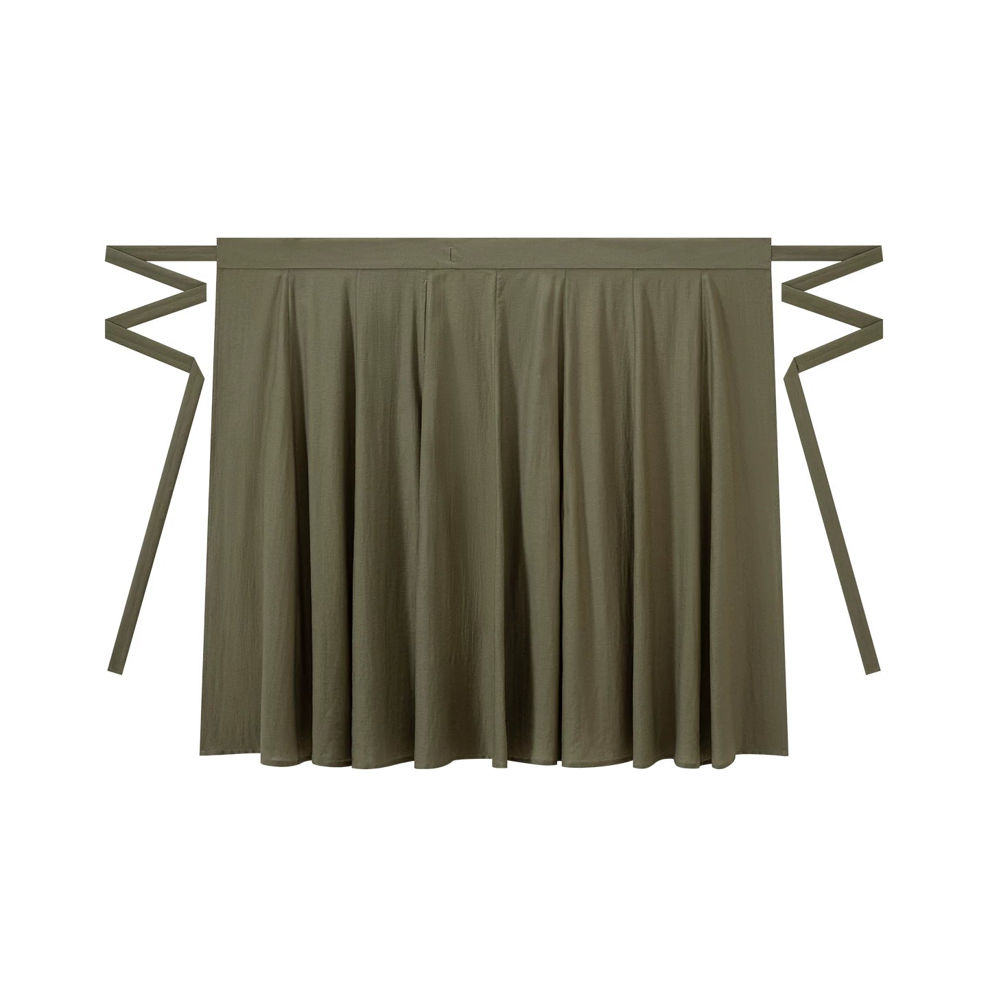 Chi Xia [Bamboo Everything Goes Well] Jin pleated clothes and eight broken skirts HanFuDreams Cotton one-piece eight-broken skirt S