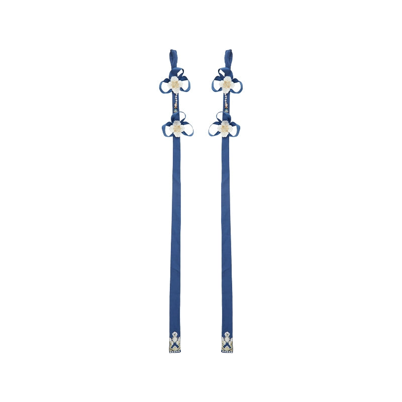 More than thirteen [Changshengle] embroidered cardigan three-pleated skirt embroidered Tang system