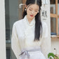 More than thirteen [magpie] national style white shirt blouse modern HanFuDreams