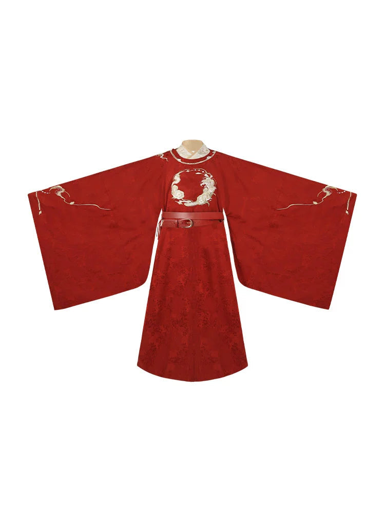 More than thirteen [和合花开] Song-made Hanfu men's wedding clothes song HanFuDreams