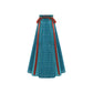 July Eve [Shumiyu Mingke] Fake two-piece pleated clothes, embroidered suspenders skirts han HanFuDreams Eight broken skirts XS