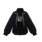 More than thirteen [Ranchi] warm cute lamb wool embroidered padded jacket