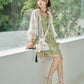 More than Thirteen [Original Pastoral] Coat Suspender Dress National Style Suit Women modern HanFuDreams