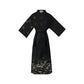 Han element horse dress Hanfu han HanFuDreams black shirt + black eight-point horse skirt S