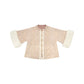 July Eve [Gold Powder] Gentle Jacket Closure Knitted Sweater Warm Jacket han HanFuDreams Gold powder reflects snow, Zhaojun jacket XS