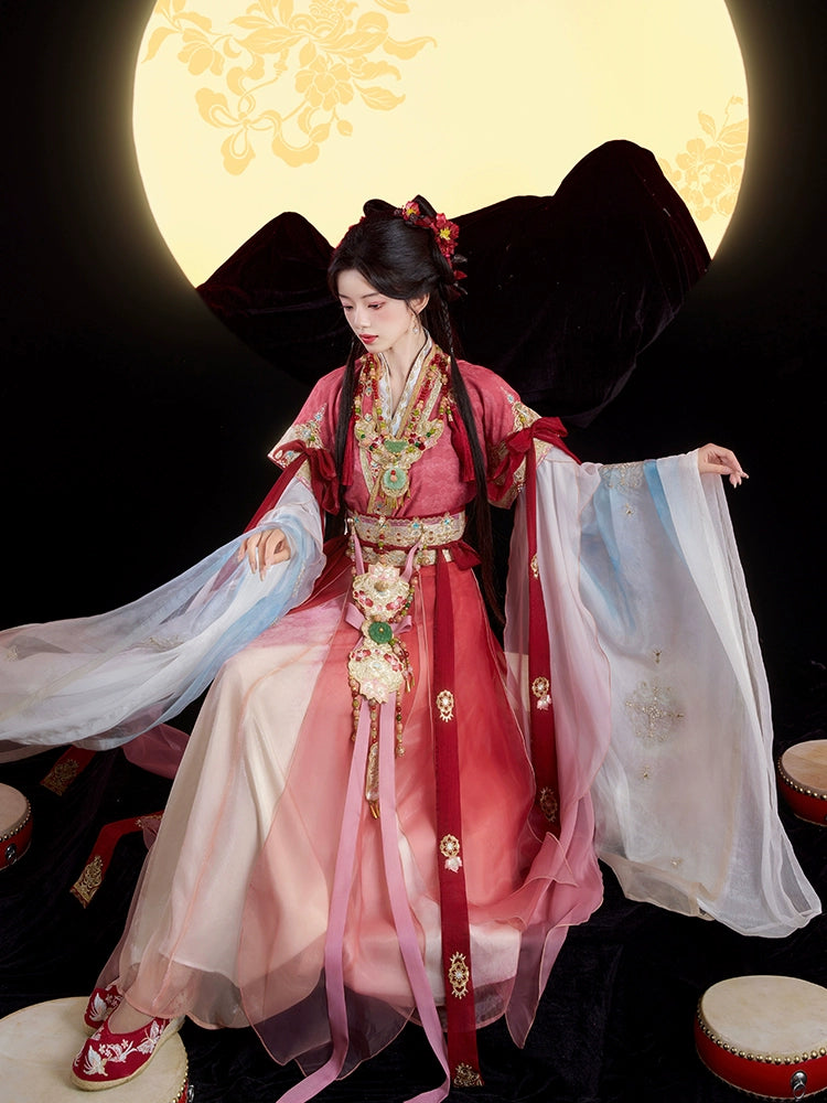 More than thirteen [feast of joy] big-sleeved Confucian broken skirt ming HanFuDreams