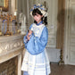 Flower Fairy Story [Carousel] Pipa Sleeve Horse Dress Han Yang Eclectic Set Ming ming HanFuDreams
