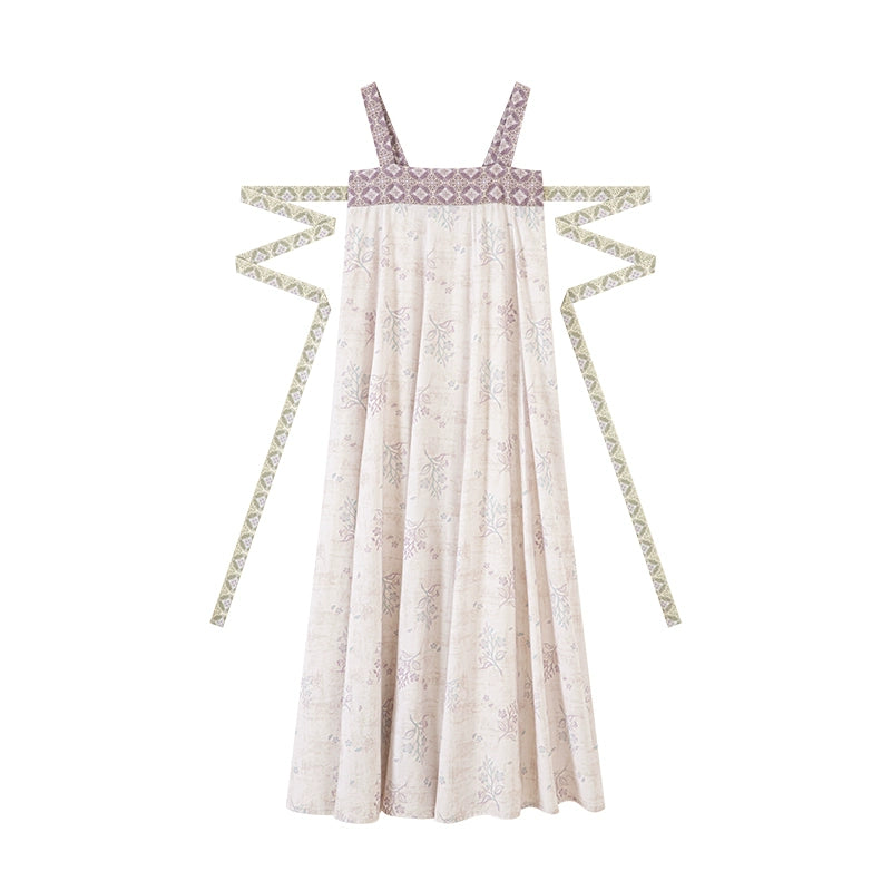 Tang Tencel Shawl Chest Suspender Skirt Hanfu Women