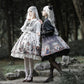 Halloween Sakura Love Goth Lolita Black Fairy Jsk Diablo Vintage Gemini lolita HanFuDreams