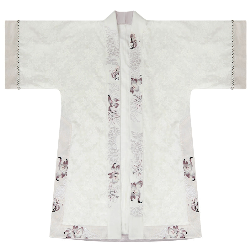 More than thirteen [Meishan Nongyu] Miaozi pair of cardigans and two skirts to improve Hanfu han HanFuDreams Shizuko Changgan Temple XS