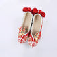 More than thirteen [鸾凤仙羽] embroidered Hanfu wedding shoes women accessories HanFuDreams