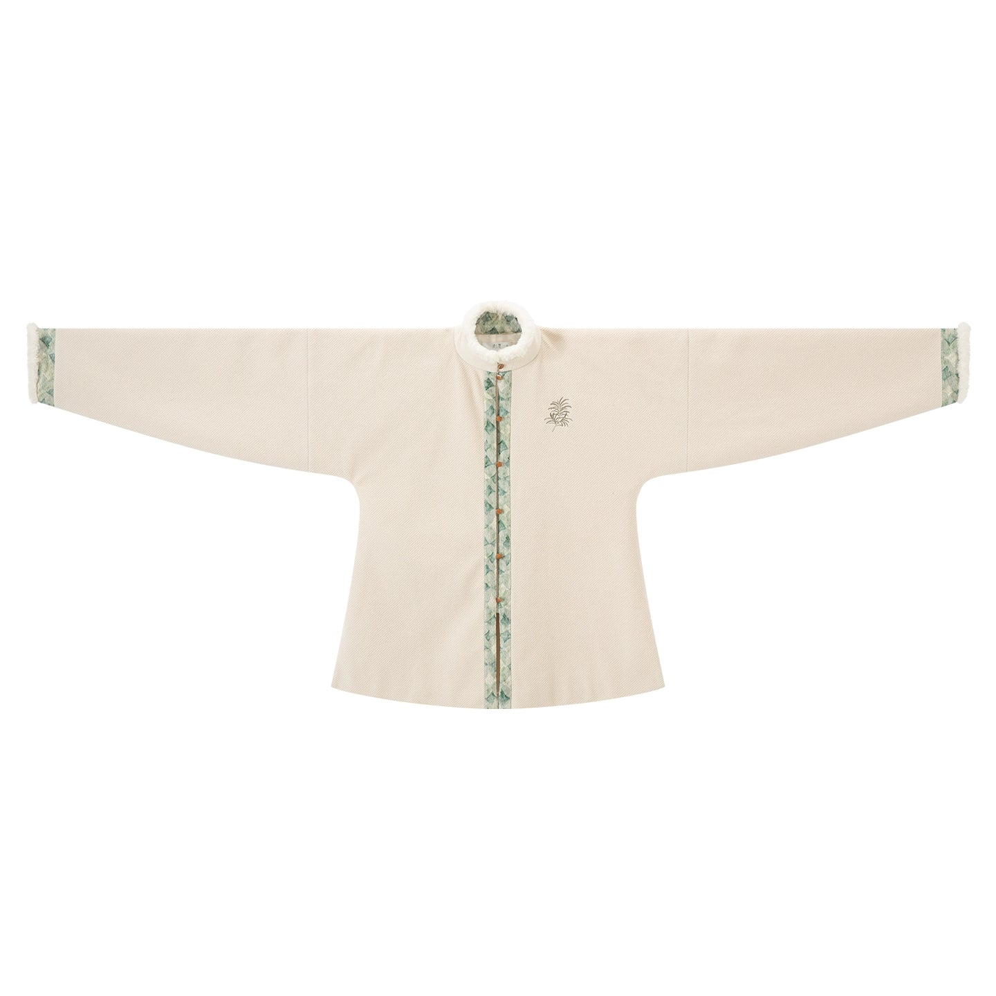 Chi Xia [Songfeng Yinyue] Short jacket Han element skirt Ming ming HanFuDreams Stand-up collar bow bag sleeve short jacket S