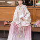 Ming-made velvet short than nail pleated skirt Hanfu