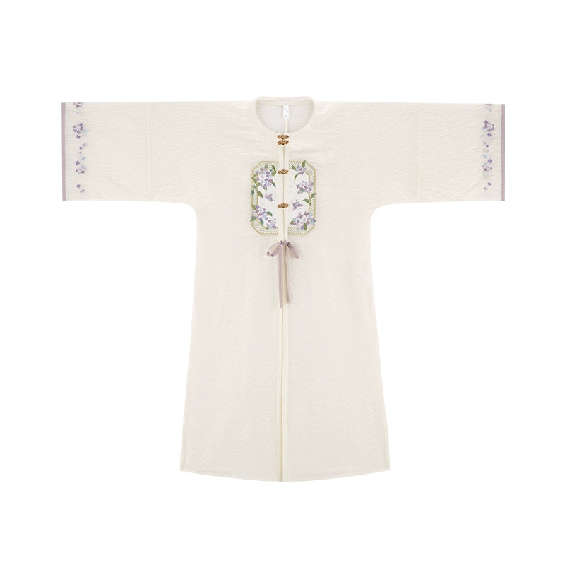 Ming-made Tencel long shirt and hundreds of skirts Hanfu ming HanFuDreams Tencel long shirt S