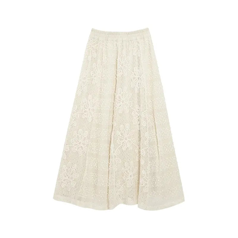 July Eve [Yuming Nuannuan] Fleece square collar jacket showing thin Song pants song HanFuDreams Ji Xue is exquisite, broken skirt XS