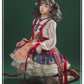 Cherry love christmas lolita skirt clara jsk strap