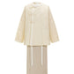 Chi Xia [Cloud Mist Tea] Tang-made round neck short jacket with two skirts
