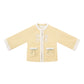 Chi Xia [Fleece Butter] Crew Neck Short Jacket Umbrella Skirt Han han HanFuDreams Crew neck short jacket S