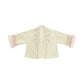 July Eve [Cold Smoke Taoyao] Opposite Collar Short Jacket Suspender Bust Skirt modern HanFuDreams Cold smoke peach yao, short jacket with opposite placket XS