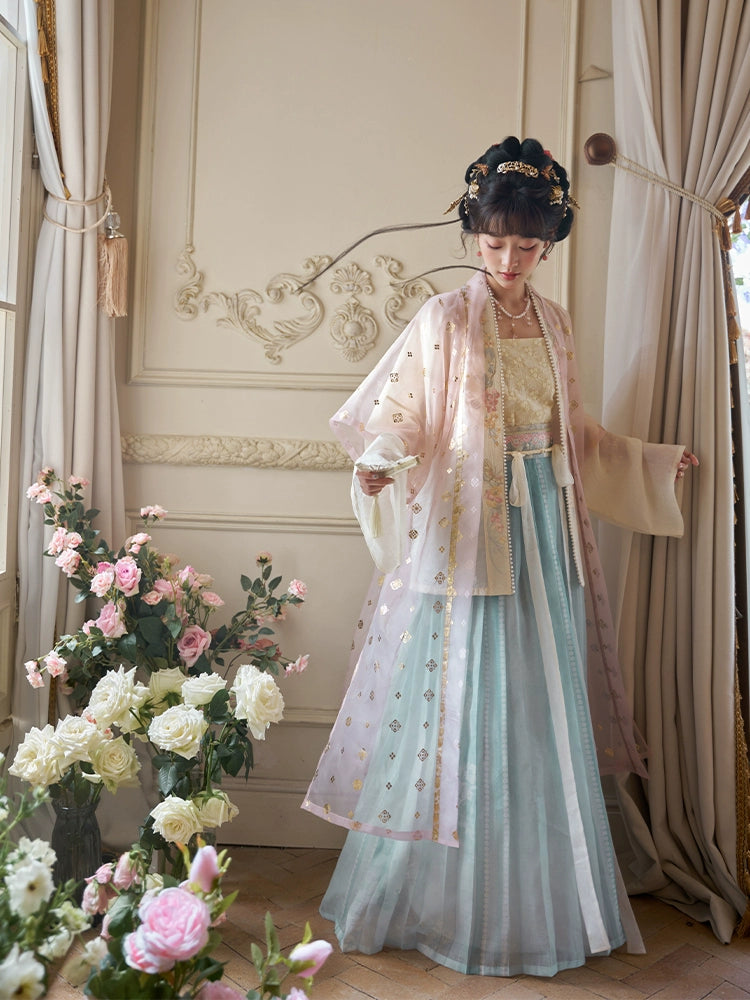 More than thirteen [芙蓉弄影] Hundred dresses with suspenders Song Hanfu HanFuDreams