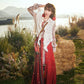 More than thirteen [古岭红梅] knitted vest shirt skirt set Han han HanFuDreams