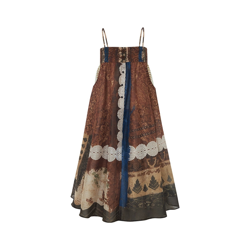 More than thirteen [丹谷] Daily National Style Suspender Dress Set modern HanFuDreams Suspender skirt, in stock. S