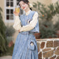 Cat Embroidery Bijia Tencel Shirt Horse Dress Hanfu han HanFuDreams