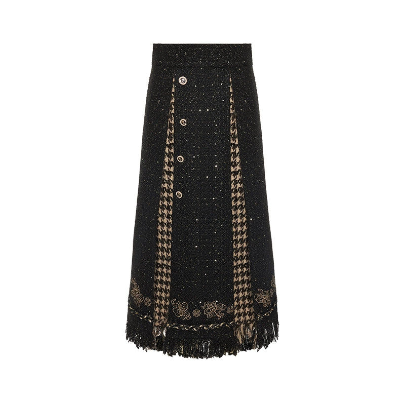 More than thirteen [gold ink loose smoke] improved three-pleated skirt than a collar shirt modern HanFuDreams Improved three-pleat skirt S