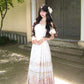 Flower Fairy Story [Yan Yunting] Bust Skirt Weaving Gold Horse Skirt Set Brocade Han han HanFuDreams