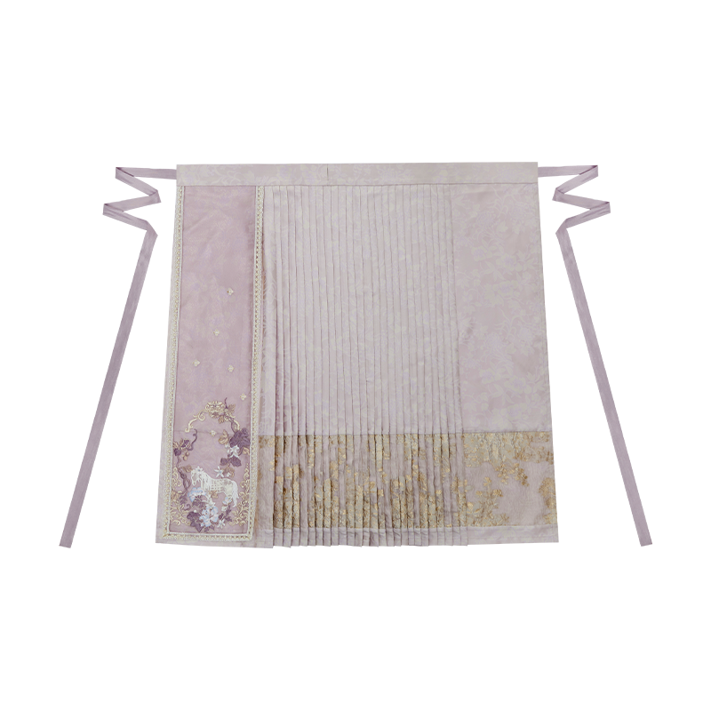 More than thirteen [white horse chaohua] embroidery than a hundred skirts set Han han HanFuDreams Baidian skirt S