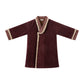 Chi Xia [Weaving Hua] Fleece Chenier Tang Coat Multi-colored Tang System