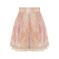 More than thirteen [Xiaohe Flip] Summer national style smudged pink top and shorts set HanFuDreams shorts S