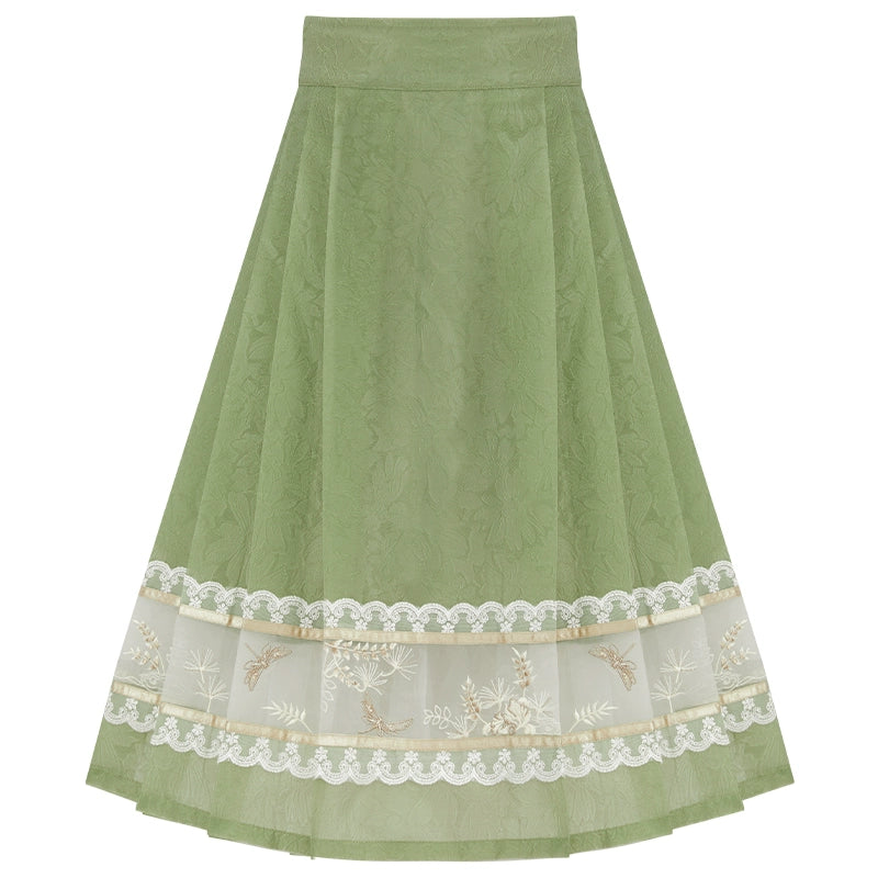 More than Thirteen [Old Summer Covenant] Horse Dress Han Element Daily Suit han HanFuDreams Improved horse skirt XS