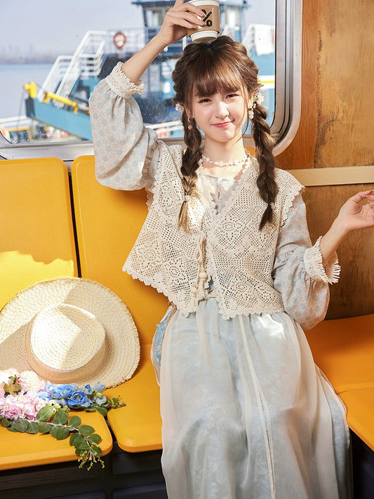 More than thirteen [spring order clear sea] vest shirt pants han suit han HanFuDreams