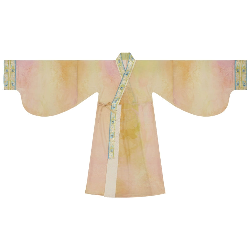 More than thirteen [齐光] retro yarn long shirts, Warring States Hanfu han HanFuDreams Straight train S