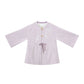 Fleece-Lined Mid-Length Jacket with Faux Fox Fur Collar – Modernized Hanfu modern Chixia Fleece round neck medium and long jacket S