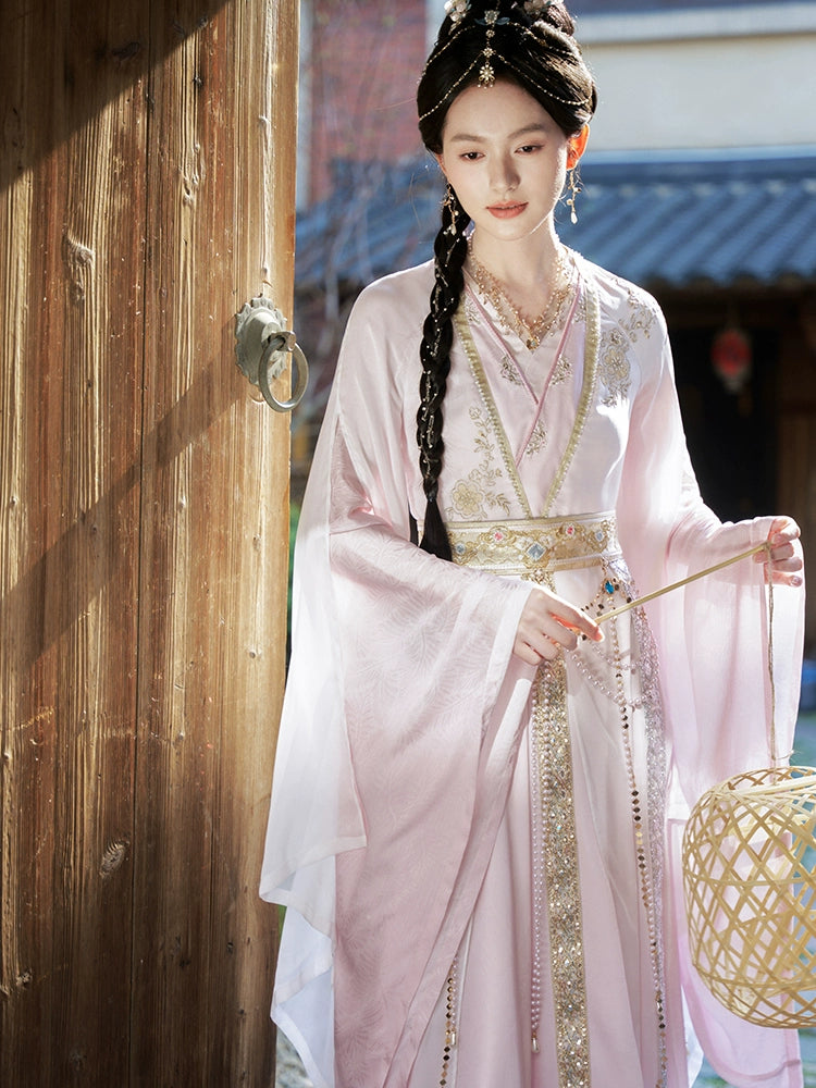 More than thirteen [淮水暮云] Liu Shishi has the same Han element dress han HanFuDreams