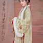 More than thirteen [Yujing Hibiscus] plush medium and long cloak jacket han HanFuDreams